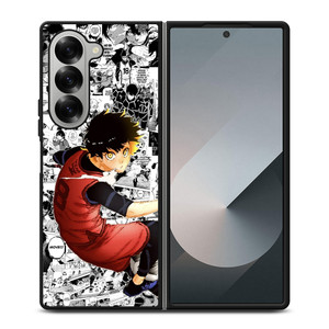MEGURU BACHIRA BLUE LOCK COLLAGE Samsung Z Fold 6 Case MEGURU BACHIRA BLUE LOCK COLLAGE Samsung Z Fold 6 Case