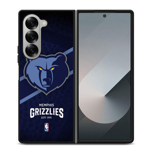 MEMPHIS GRIZZLIES NBA Samsung Z Fold 6 Case MEMPHIS GRIZZLIES NBA Samsung Z Fold 6 Case