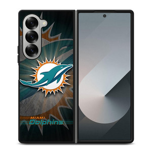 MIAMI DOLPHINS NFL 3 Samsung Z Fold 6 Case MIAMI DOLPHINS NFL 3 Samsung Z Fold 6 Case