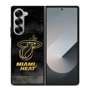MIAMI HEAT LOGO 2 Samsung Z Fold 6 Case MIAMI HEAT LOGO 2 Samsung Z Fold 6 Case