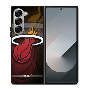 MIAMI HEAT LOGO Samsung Z Fold 6 Case MIAMI HEAT LOGO Samsung Z Fold 6 Case