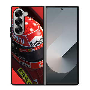 MICHAEL SCHUMACHER HELMET 3 Samsung Z Fold 6 Case