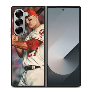 MIKE TROUT ANGELS ART Samsung Z Fold 6 Case MIKE TROUT ANGELS ART Samsung Z Fold 6 Case