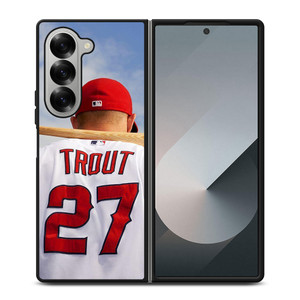 MIKE TROUT COOL Samsung Z Fold 6 Case MIKE TROUT COOL Samsung Z Fold 6 Case