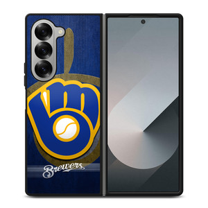 MILWAUKEE BREWERS LOGO Samsung Z Fold 6 Case MILWAUKEE BREWERS LOGO Samsung Z Fold 6 Case