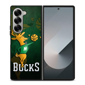 MILWAUKEE BUCKS ICON Samsung Z Fold 6 Case MILWAUKEE BUCKS ICON Samsung Z Fold 6 Case