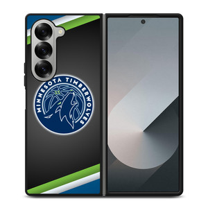 MINNESOTA TIMBERWOLVES LOGO 2 Samsung Z Fold 6 Case MINNESOTA TIMBERWOLVES LOGO 2 Samsung Z Fold 6 Case