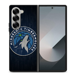 MINNESOTA TIMBERWOLVES LOGO Samsung Z Fold 6 Case MINNESOTA TIMBERWOLVES LOGO Samsung Z Fold 6 Case