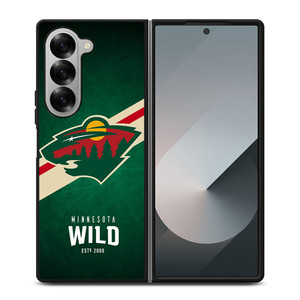 MINNESOTA WILD LOGO Samsung Z Fold 6 Case