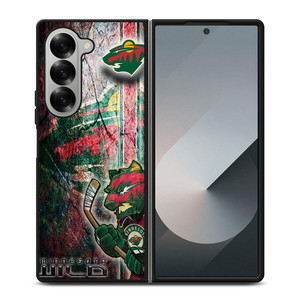 MINNESOTA WILD SYMBOL Samsung Z Fold 6 Case MINNESOTA WILD SYMBOL Samsung Z Fold 6 Case