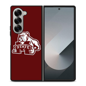 MISSISSIPPI STATE UNIVERSITY BULLDOGS LOGO Samsung Z Fold 6 Case