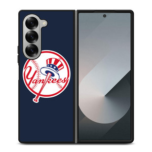 MLB NEW YORK YANKEES LOGO Samsung Z Fold 6 Case MLB NEW YORK YANKEES LOGO Samsung Z Fold 6 Case