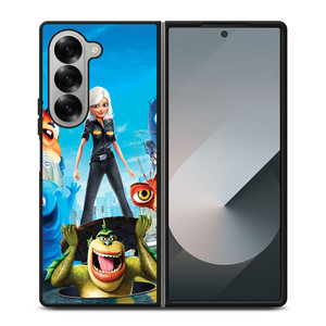 MONSTER VS ALIENS CARTOON Samsung Z Fold 6 Case MONSTER VS ALIENS CARTOON Samsung Z Fold 6 Case