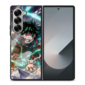 MY HERO ACADEMIA ANIME MIDORIYA IZUKU Samsung Z Fold 6 Case MY HERO ACADEMIA ANIME MIDORIYA IZUKU Samsung Z Fold 6 Case