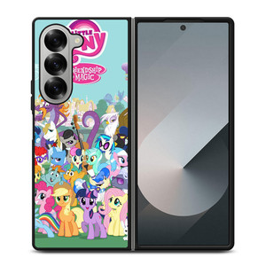 MY LITTLE PONY ALL CHARACTERS Samsung Z Fold 6 Case