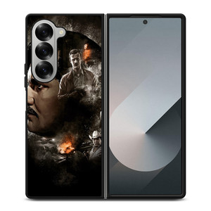 NARCOS CHARACTERS PABLO ESCOBAR Samsung Z Fold 6 Case