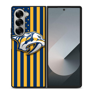 NASHVILLE PREDATORS LOGO 2 Samsung Z Fold 6 Case NASHVILLE PREDATORS LOGO 2 Samsung Z Fold 6 Case