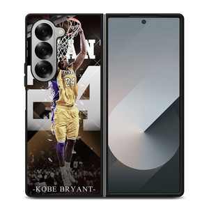 NBA LOS ANGELES LAKERS KOBE BRYANT 3 Samsung Z Fold 6 Case