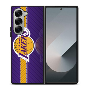 NBA LOS ANGELES LAKERS LOGO 2 Samsung Z Fold 6 Case