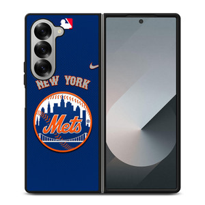 NEW YORK METS LOGO Samsung Z Fold 6 Case NEW YORK METS LOGO Samsung Z Fold 6 Case