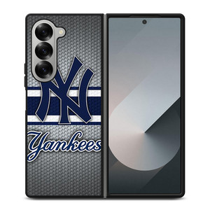 NEW YORK YANKEES LOGO MLB 3 Samsung Z Fold 6 Case NEW YORK YANKEES LOGO MLB 3 Samsung Z Fold 6 Case