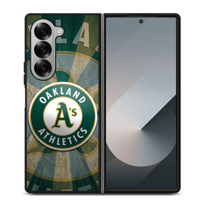 OAKLAND ATHLETICS LOGO 3 Samsung Z Fold 6 Case