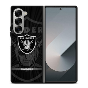 OAKLAND RAIDERS LOGO 2 Samsung Z Fold 6 Case