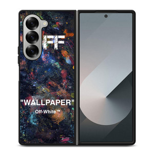 OFF WHITE HYPEBEAST Samsung Z Fold 6 Case