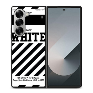 OFF WHITE LOGO 3 Samsung Z Fold 6 Case OFF WHITE LOGO 3 Samsung Z Fold 6 Case