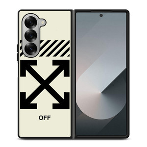 OFF WHITE LOGO Samsung Z Fold 6 Case OFF WHITE LOGO Samsung Z Fold 6 Case