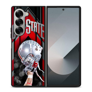 OHIO STATE HELMET Samsung Z Fold 6 Case OHIO STATE HELMET Samsung Z Fold 6 Case