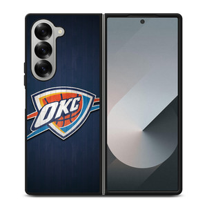 OKLAHOMA CITY THUNDER LOGO Samsung Z Fold 6 Case