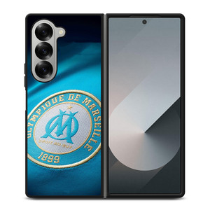 OLYMPIQUE DE MARSEILLE ART LOGO Samsung Z Fold 6 Case