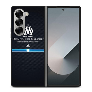OLYMPIQUE DE MARSEILLE LOGO Samsung Z Fold 6 Case OLYMPIQUE DE MARSEILLE LOGO Samsung Z Fold 6 Case