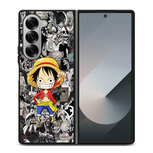 ONE PIECE CUTE LUFFY Samsung Z Fold 6 Case