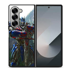 OPTIMUS PRIME WITH SWORD Samsung Z Fold 6 Case OPTIMUS PRIME WITH SWORD Samsung Z Fold 6 Case