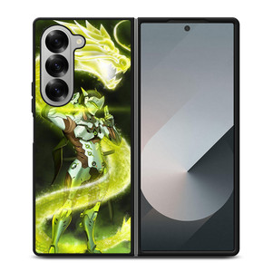 OVERWATCH GENJI AND DRAGON Samsung Z Fold 6 Case OVERWATCH GENJI AND DRAGON Samsung Z Fold 6 Case