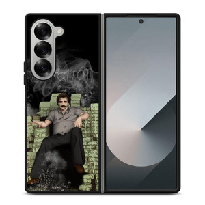 PABLO ESCOBAR NARCOS ART Samsung Z Fold 6 Case