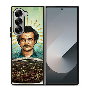 PABLO ESCOBAR NARCOS Samsung Z Fold 6 Case