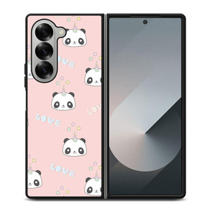 PANDACORN PATTERN Samsung Z Fold 6 Case