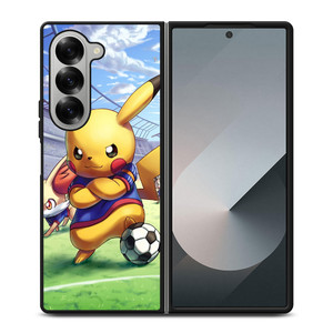 PIKACHU POKEMON SOCCER Samsung Z Fold 6 Case PIKACHU POKEMON SOCCER Samsung Z Fold 6 Case