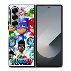 PJ MASKS COOL CHARACTERS Samsung Z Fold 6 Case PJ MASKS COOL CHARACTERS Samsung Z Fold 6 Case