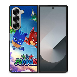 PJ MASKS FLY IN THE SKY Samsung Z Fold 6 Case