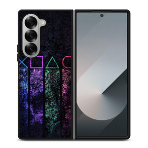 PLAYSTATION BUTTON Samsung Z Fold 6 Case PLAYSTATION BUTTON Samsung Z Fold 6 Case