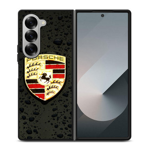 PORSCHE LOGO Samsung Z Fold 6 Case PORSCHE LOGO Samsung Z Fold 6 Case