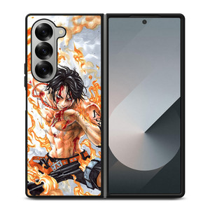 PORTGAS D ACE BLEEDING Samsung Z Fold 6 Case