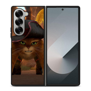 PUSS IN BOOTS ANGRY Samsung Z Fold 6 Case PUSS IN BOOTS ANGRY Samsung Z Fold 6 Case