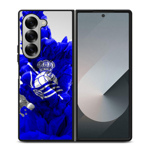 REAL SOCIEDAD SMOOKY LOGO Samsung Z Fold 6 Case