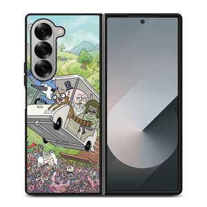 REGULAR SHOW ART Samsung Z Fold 6 Case REGULAR SHOW ART Samsung Z Fold 6 Case