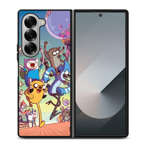 REGULAR SHOW CHARACTERS ART Samsung Z Fold 6 Case REGULAR SHOW CHARACTERS ART Samsung Z Fold 6 Case